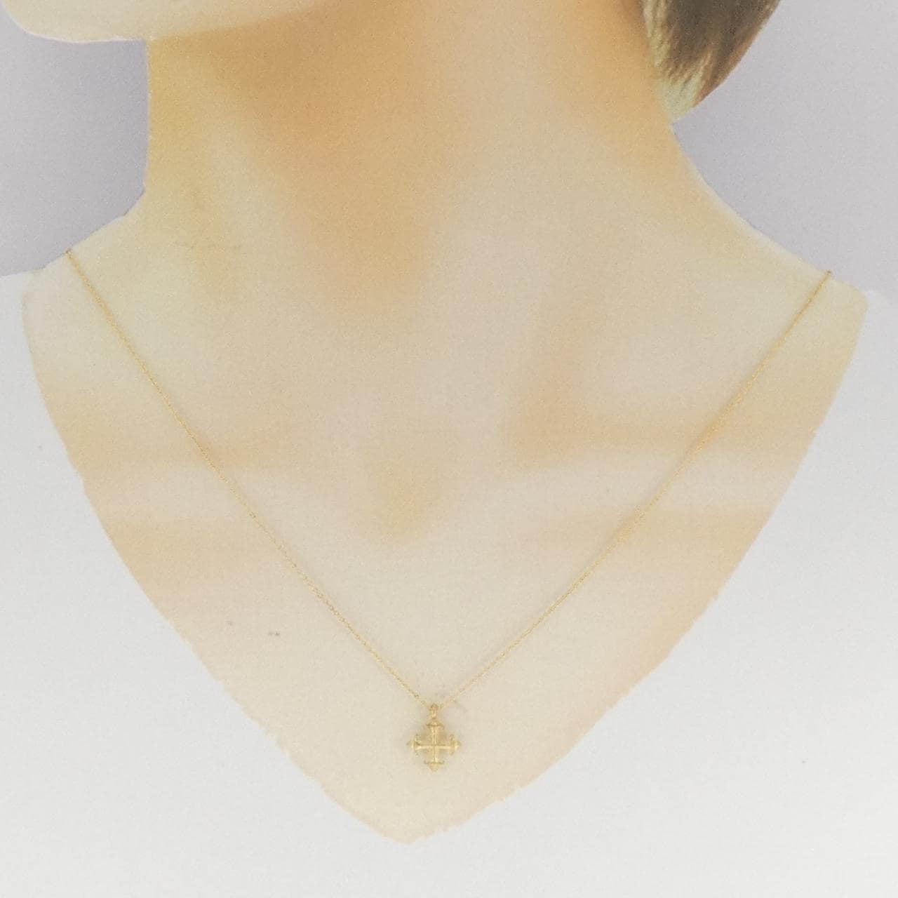 750YG necklace