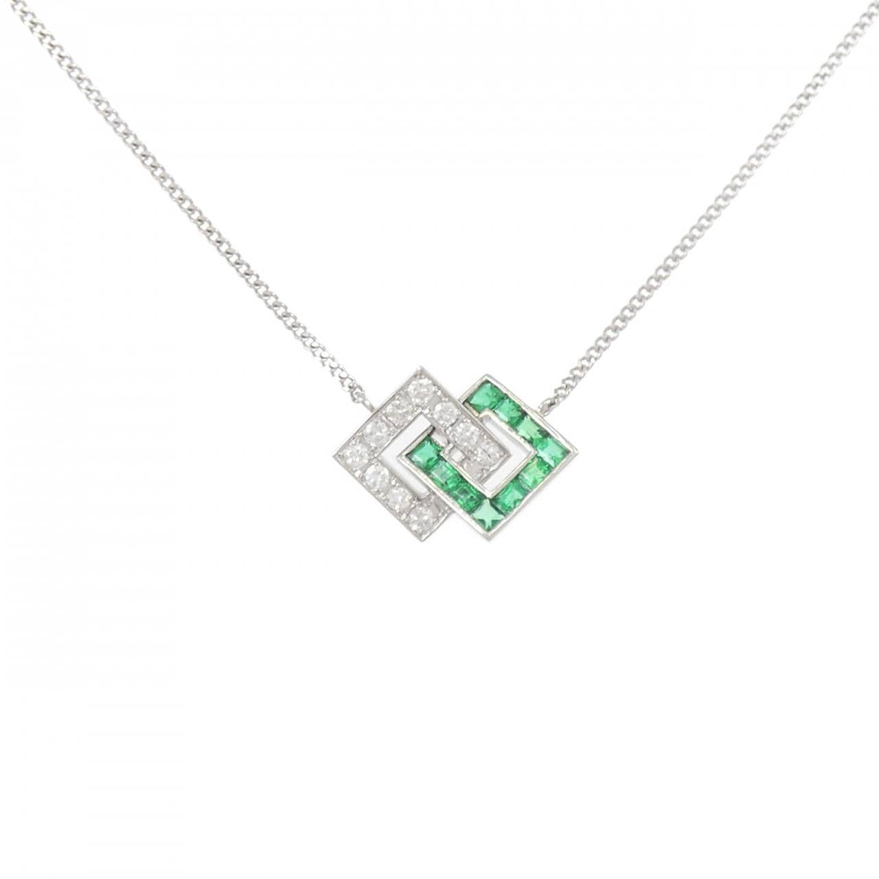 PT900/PT850祖母绿项链0.46CT