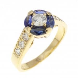 750yg sapphire ring