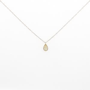 K10PG ダイヤモンド ネックレス 0.14CT