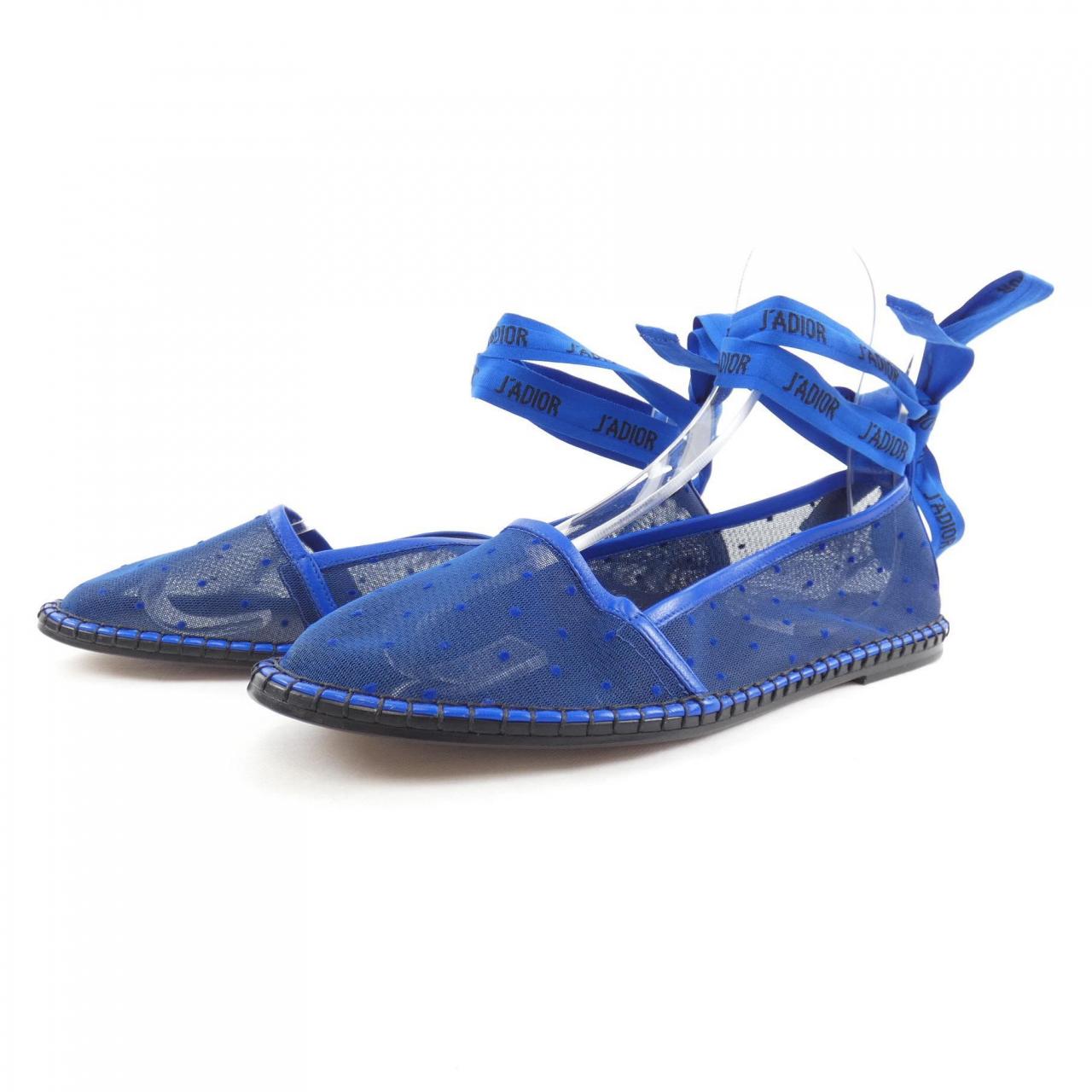 blue christian dior shoes