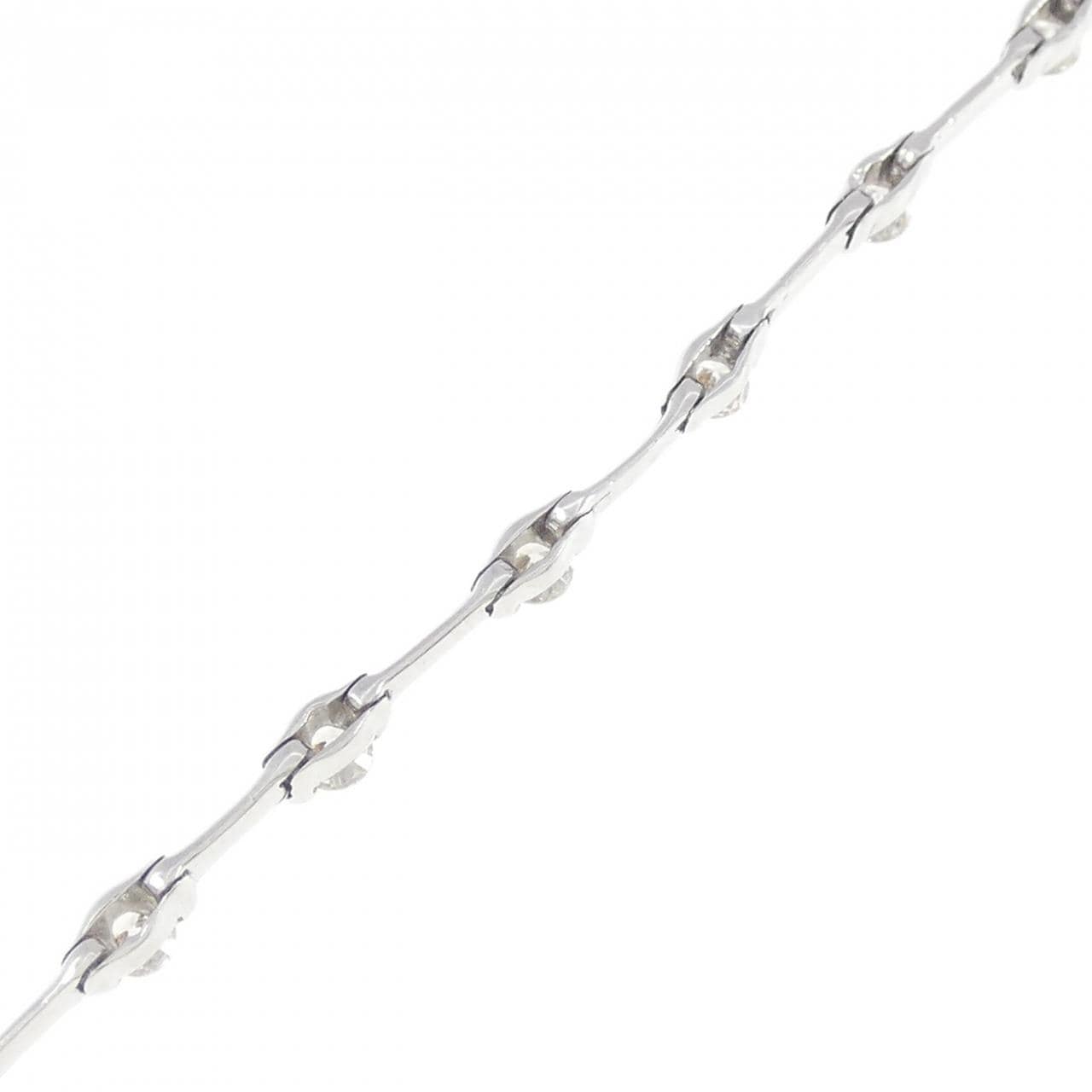 K18WG Diamond bracelet 1.00CT