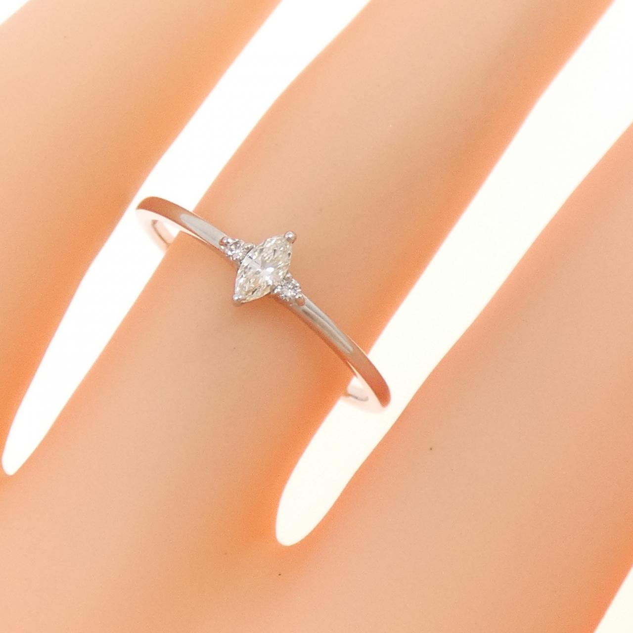 【新品】PT900 ダイヤモンド リング 0.10CT