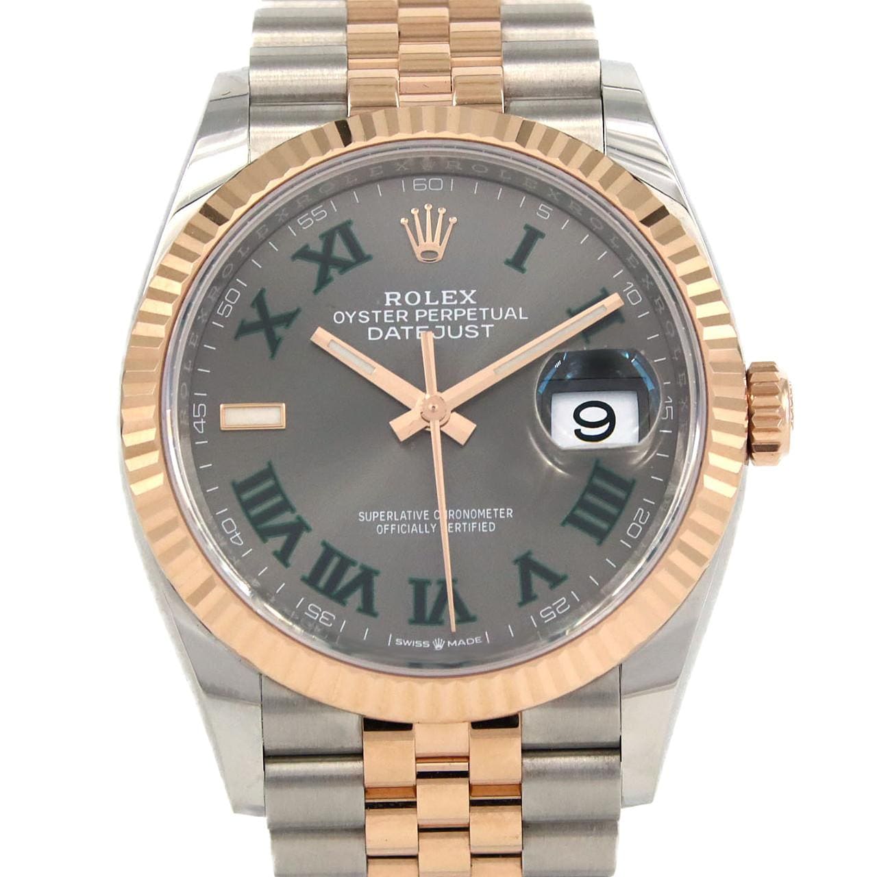 ロレックス デイトジャスト 126231 SSxPG 自動巻 ランダム番