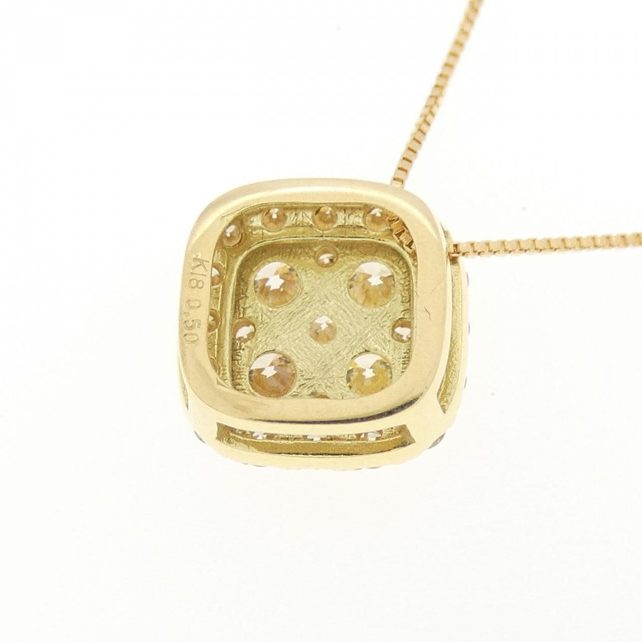 K18YG ダイヤモンド ネックレス 0.50CT