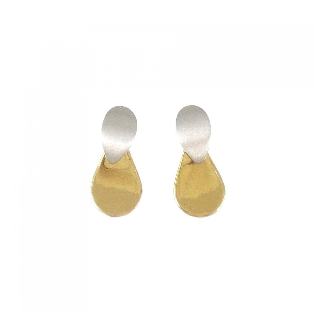 エテ 925/K18WG ピアス