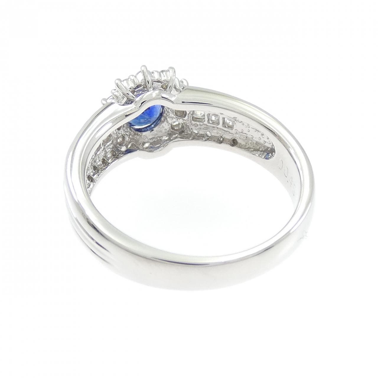 PT900 サファイヤ リング 0.74CT