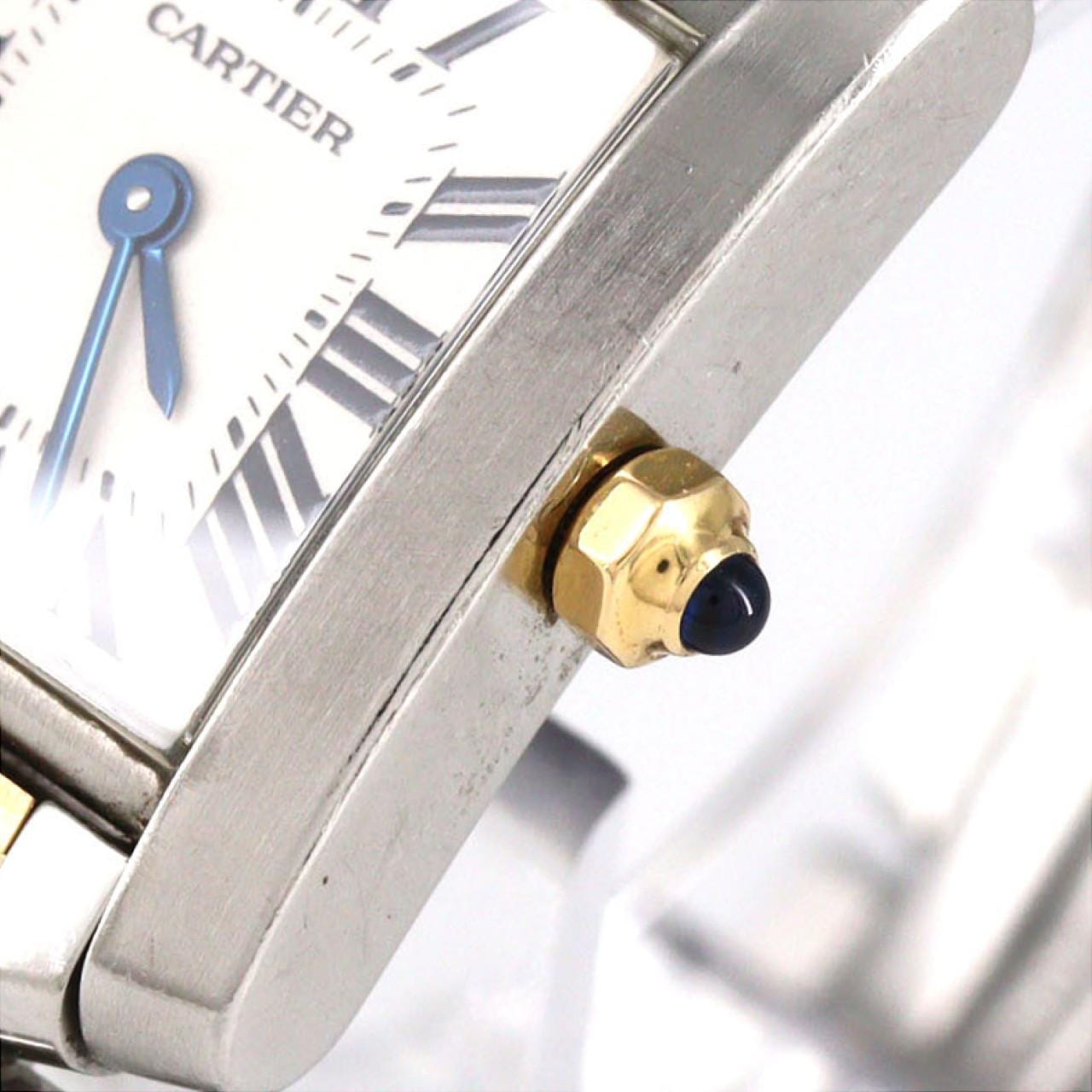 【ノーメンテナンス還元価格】カルティエ タンクフランセーズSM コンビ W51007Q4 SSxYG クォーツ