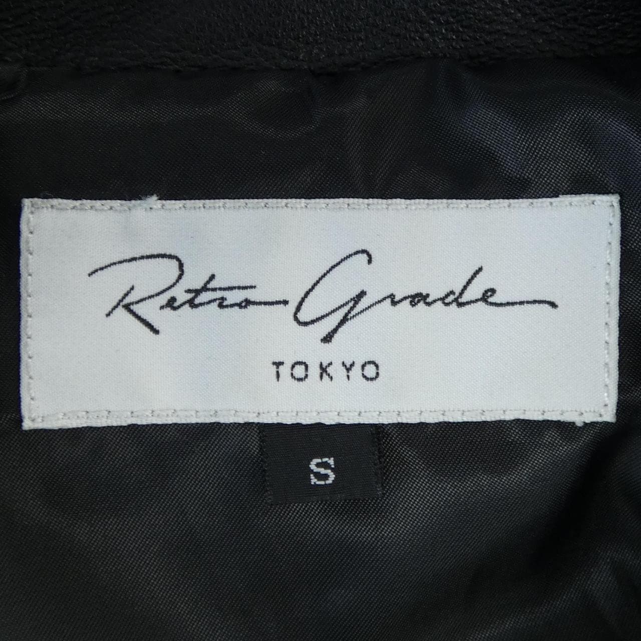 RETRO GRADE 793-5950002 レザーライダースジャケット