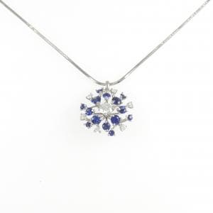 PT900/PT850 サファイヤ ネックレス 0.91CT