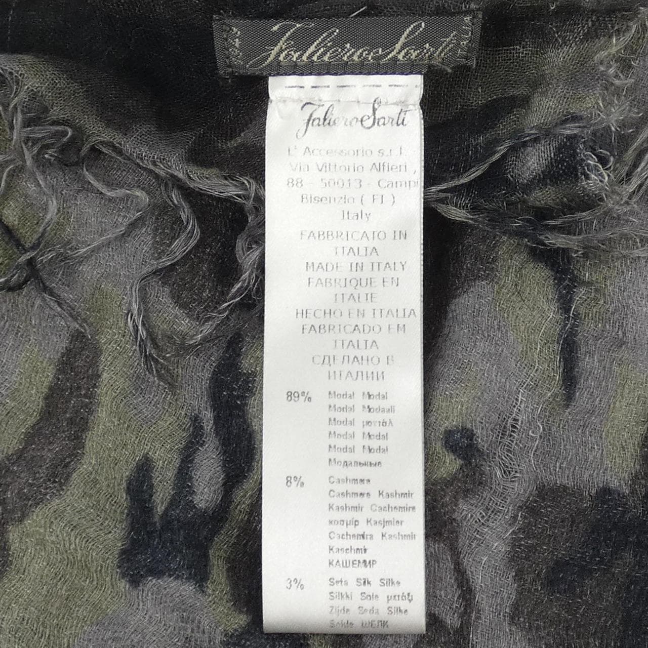 ファリエロサルティ Faliero Sarti STOLE