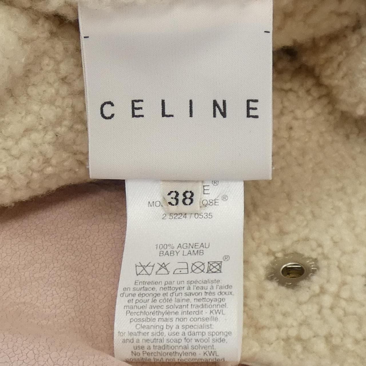 CELINE CELINE Leather Rider 夾克