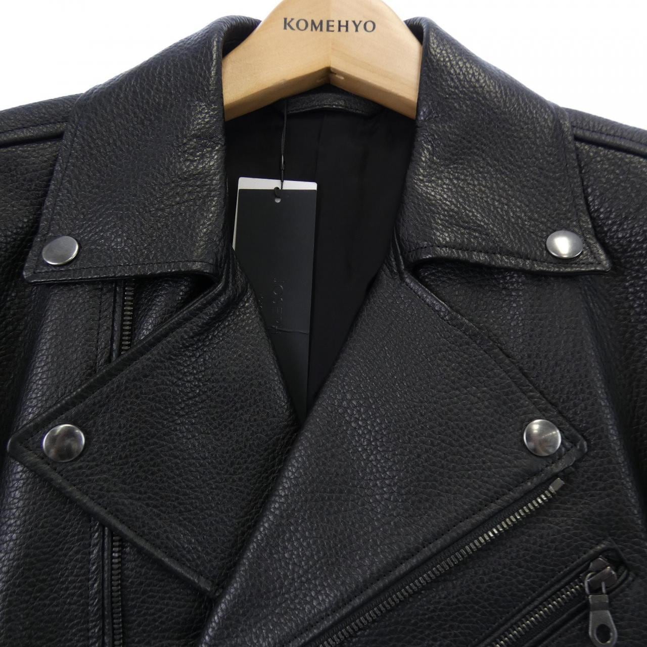 ジョセフオム JOSEPH HOMME LW JI CA 0201 レザーライダースジャケット