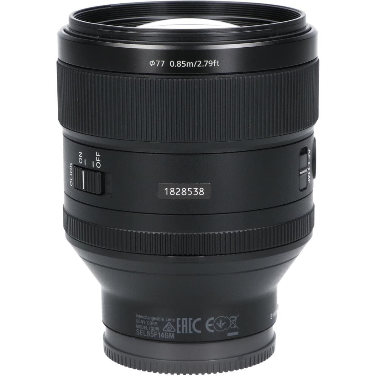 SONY FE85mm F1.4GM (SEL85F14GM)