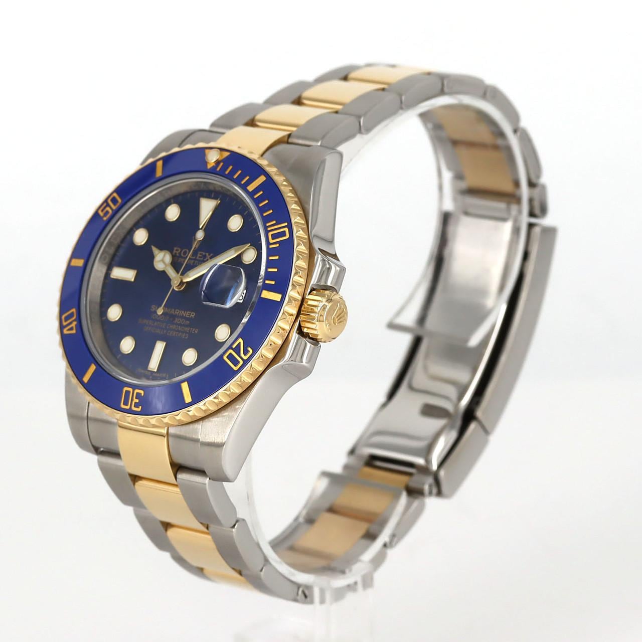 ロレックス サブマリーナーデイト 116613LB SSxYG 自動巻 ランダム番