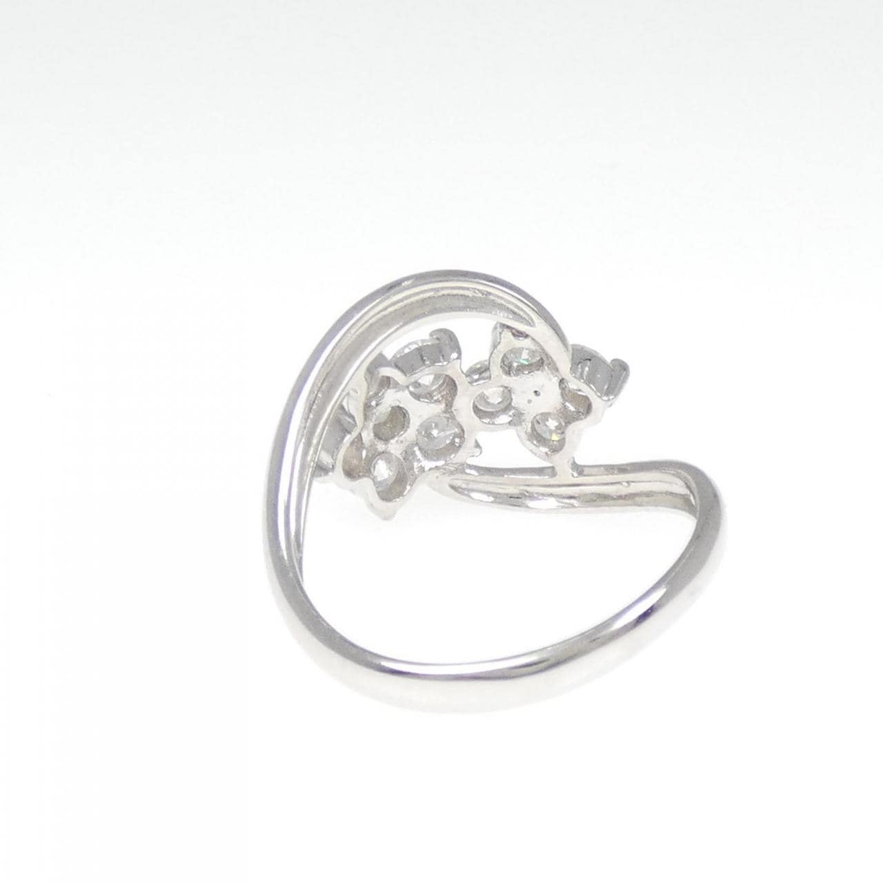 PT フラワー ダイヤモンド リング 1.07CT
