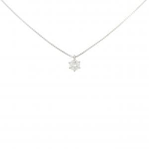 PT ソリティア ダイヤモンド ネックレス 0.18CT