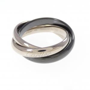 カルティエ トリニティ ブラック&ホワイト リング