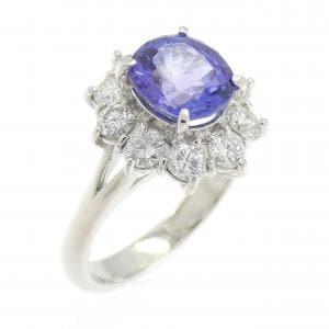 PT900 タンザナイト リング 1.66CT