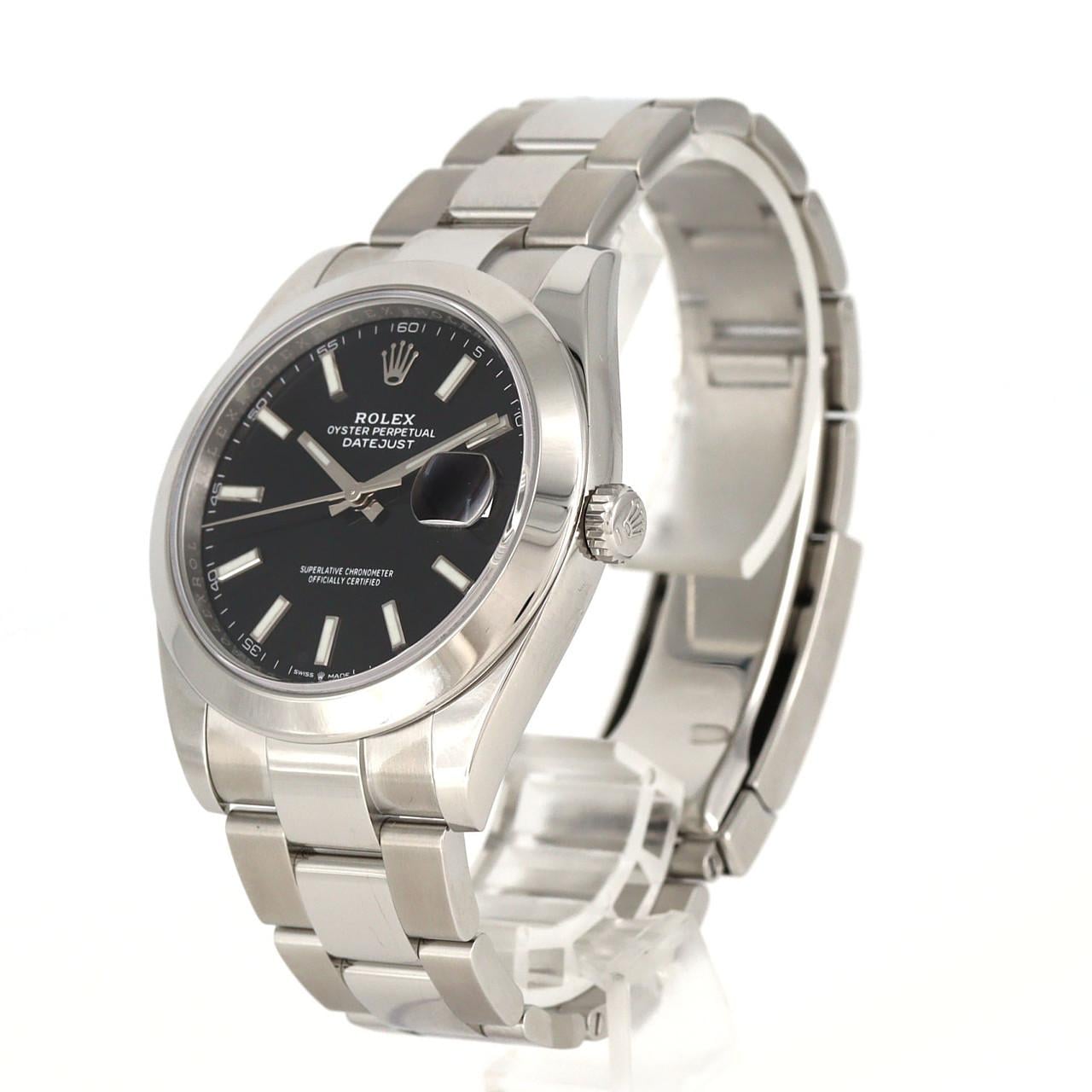 ロレックス デイトジャスト 126300 SS 自動巻 ランダム番