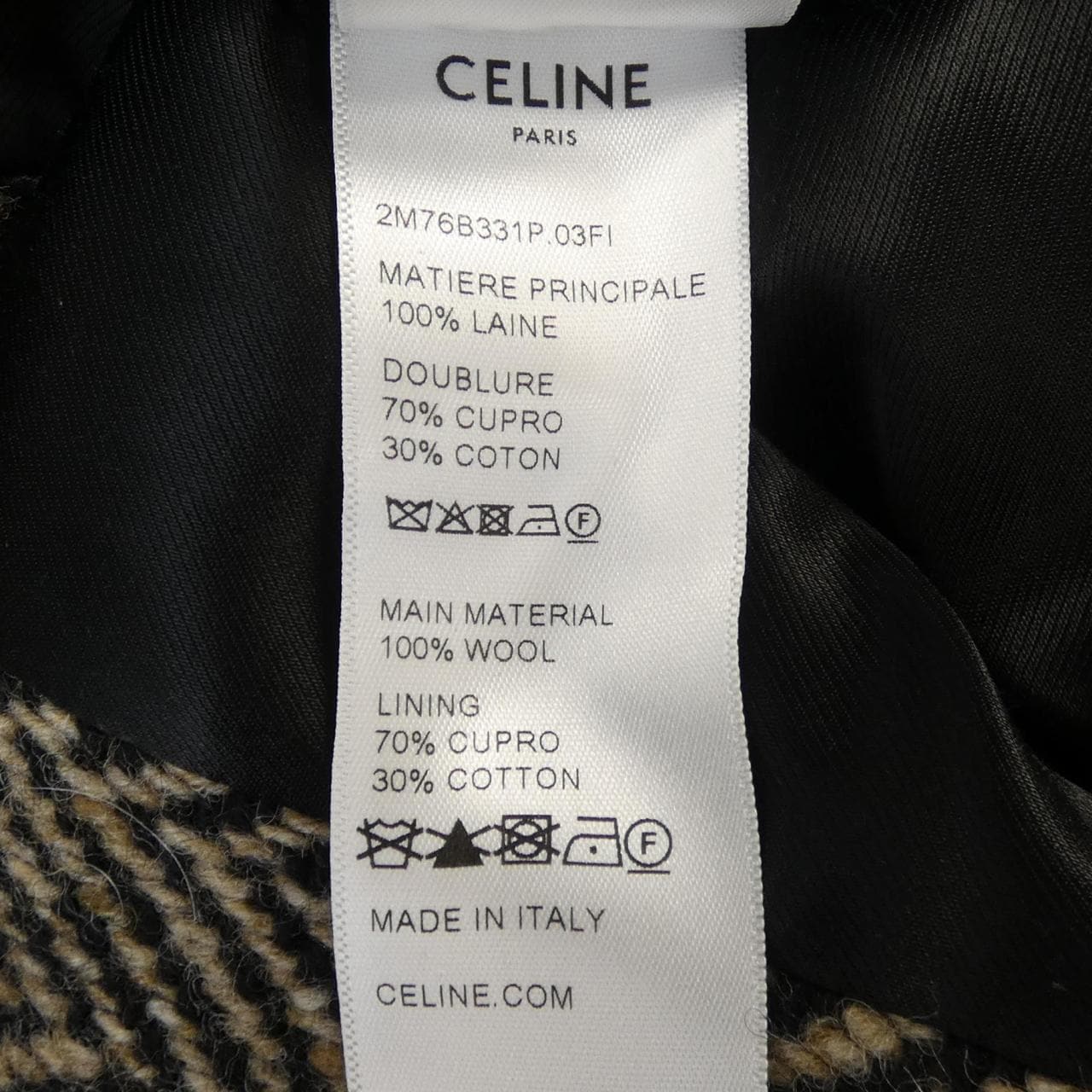 セリーヌ CELINE 2M76B331P チェスターコート