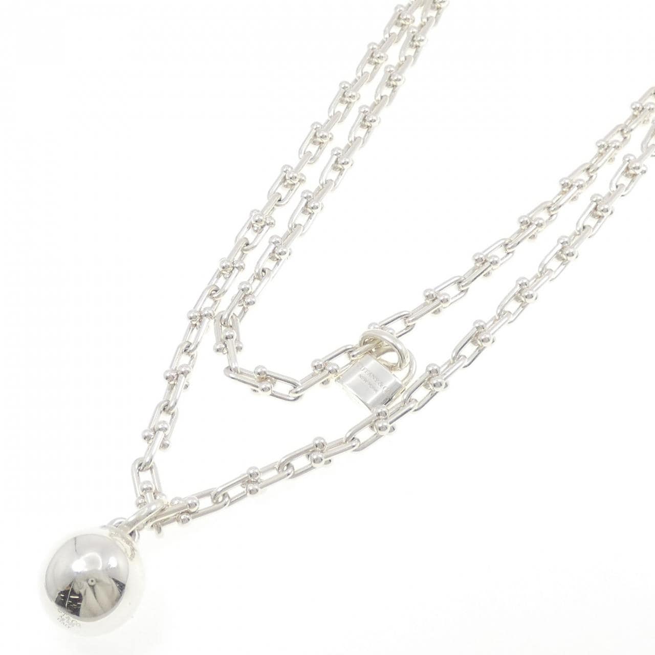 ティファニー スモール ラップ ネックレス