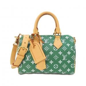 ルイヴィトン モノグラム レザー スピーディ P9 バンドリエール 25cm M24423 ボストンバッグ
