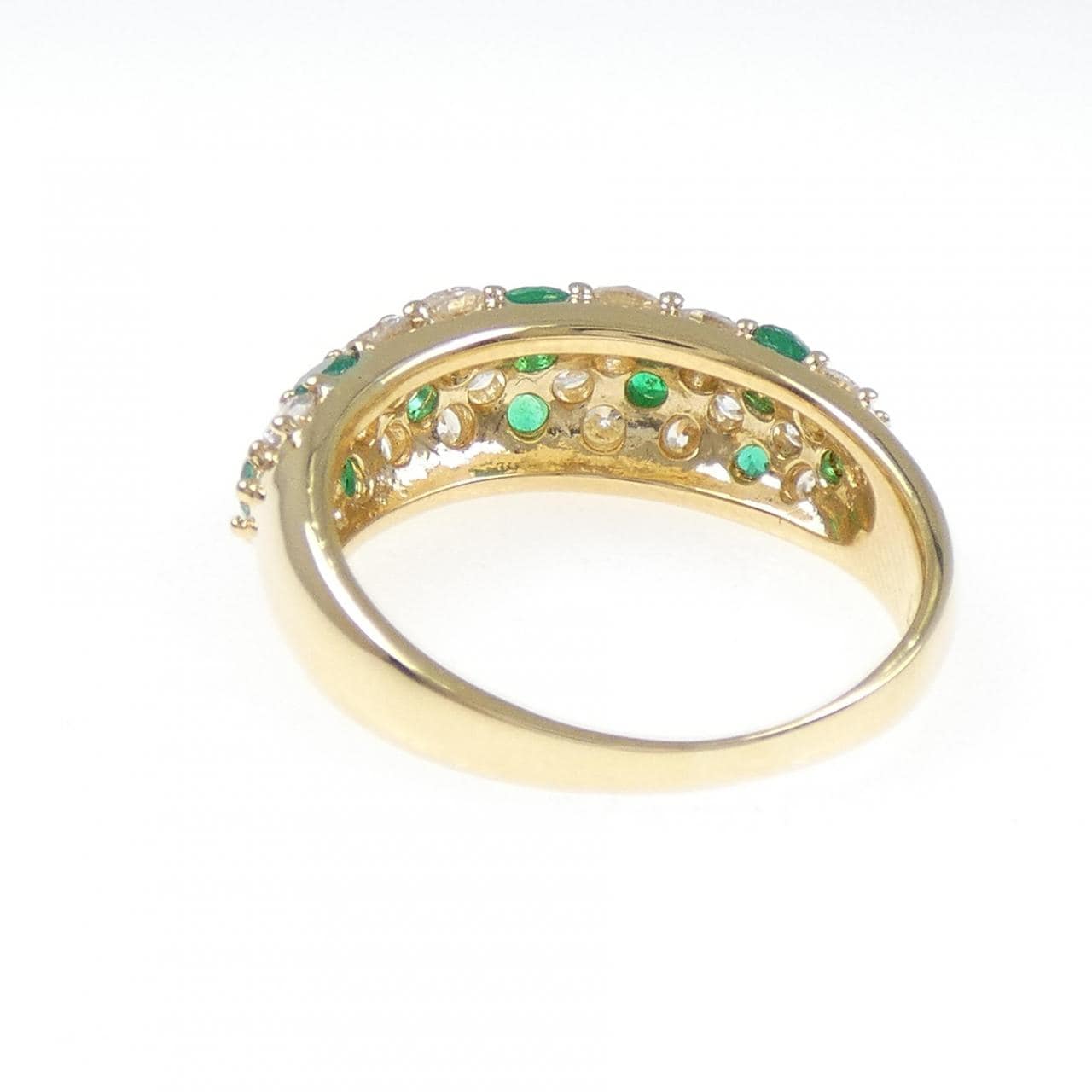 K18YG エメラルド リング 1.64CT