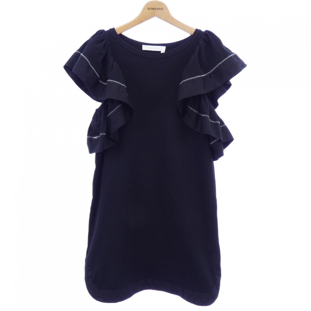 シーバイクロエ SEE BY CHLOE カットワンピース