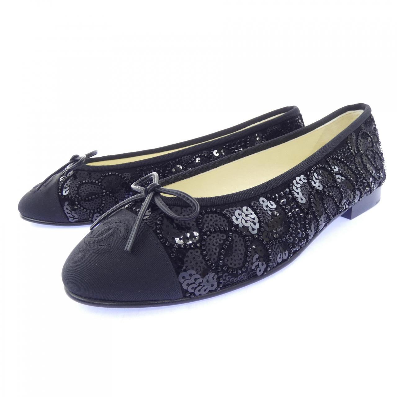 シャネル CHANEL バレリーナ G02819B15165 フラットシューズ