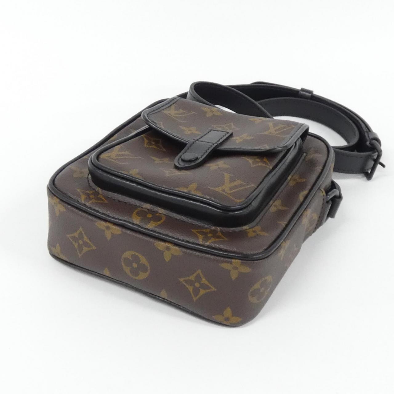 ルイヴィトン モノグラム マカサー クリストファー ウエアラブル ウォレット M69404 ショルダーバッグ