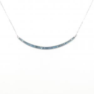 K18WG ダイヤモンド ネックレス 0.60CT