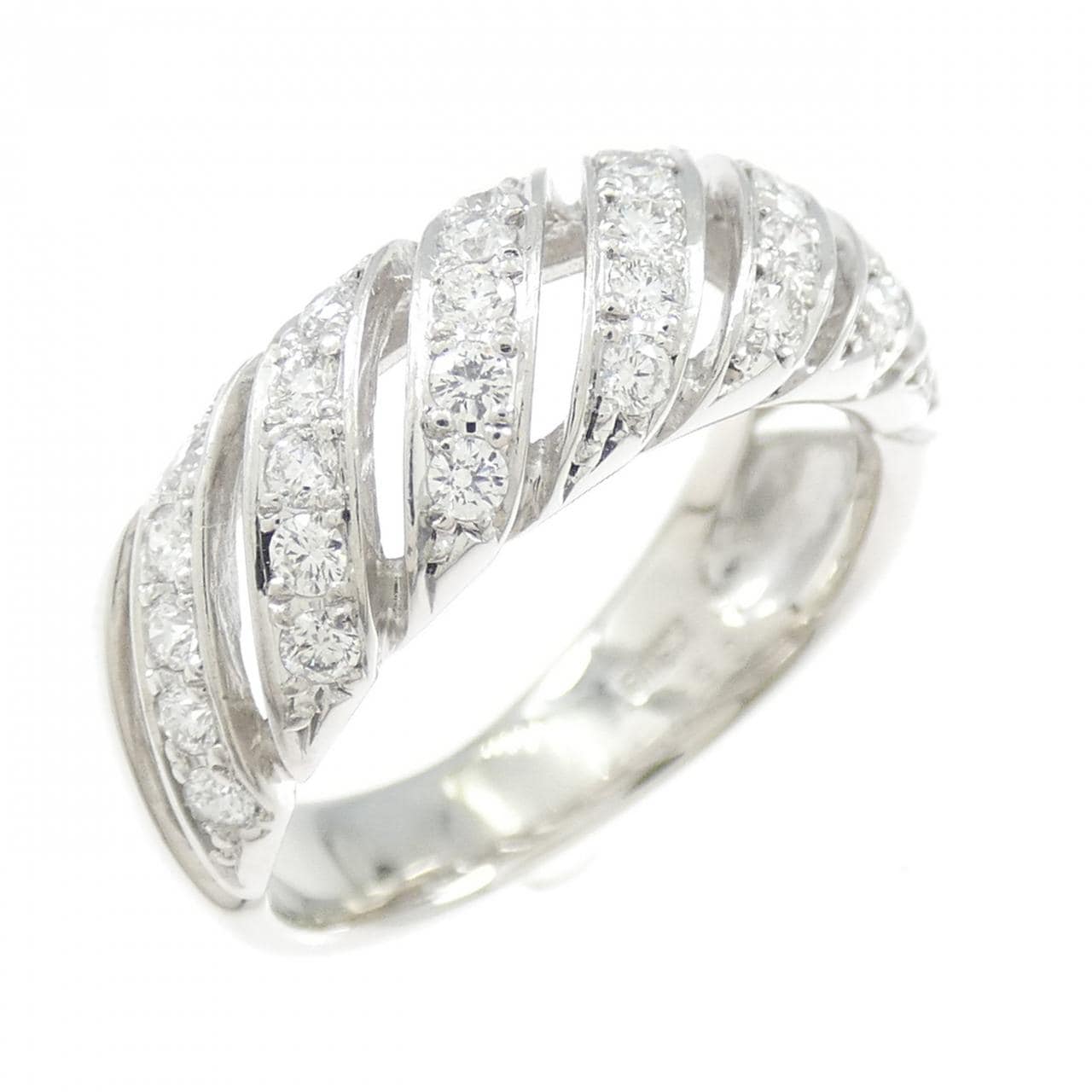 K18WG ダイヤモンド リング 0.51CT