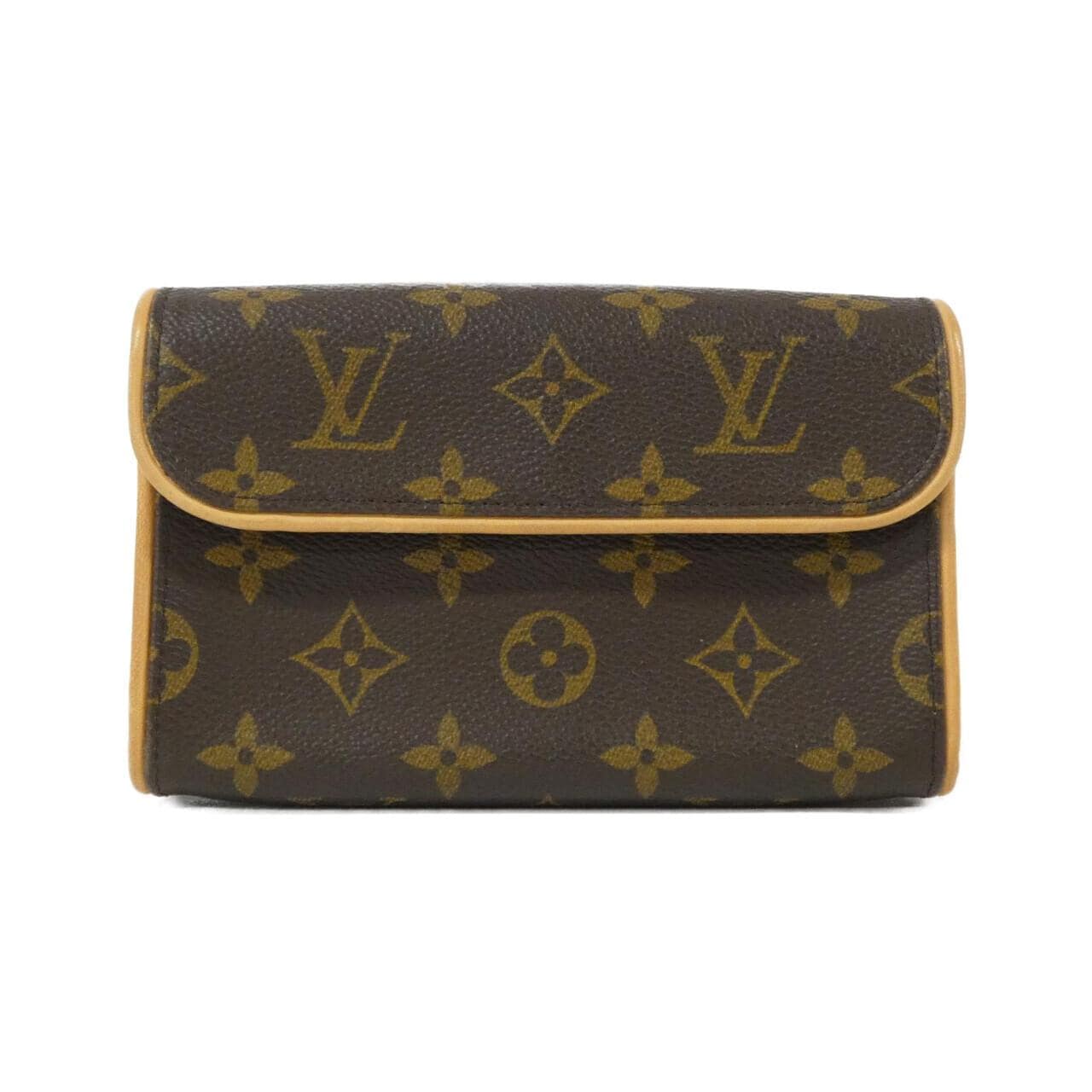 LOUIS VUITTON Monogram Pochette Florentine S M51855+M67304 腰包