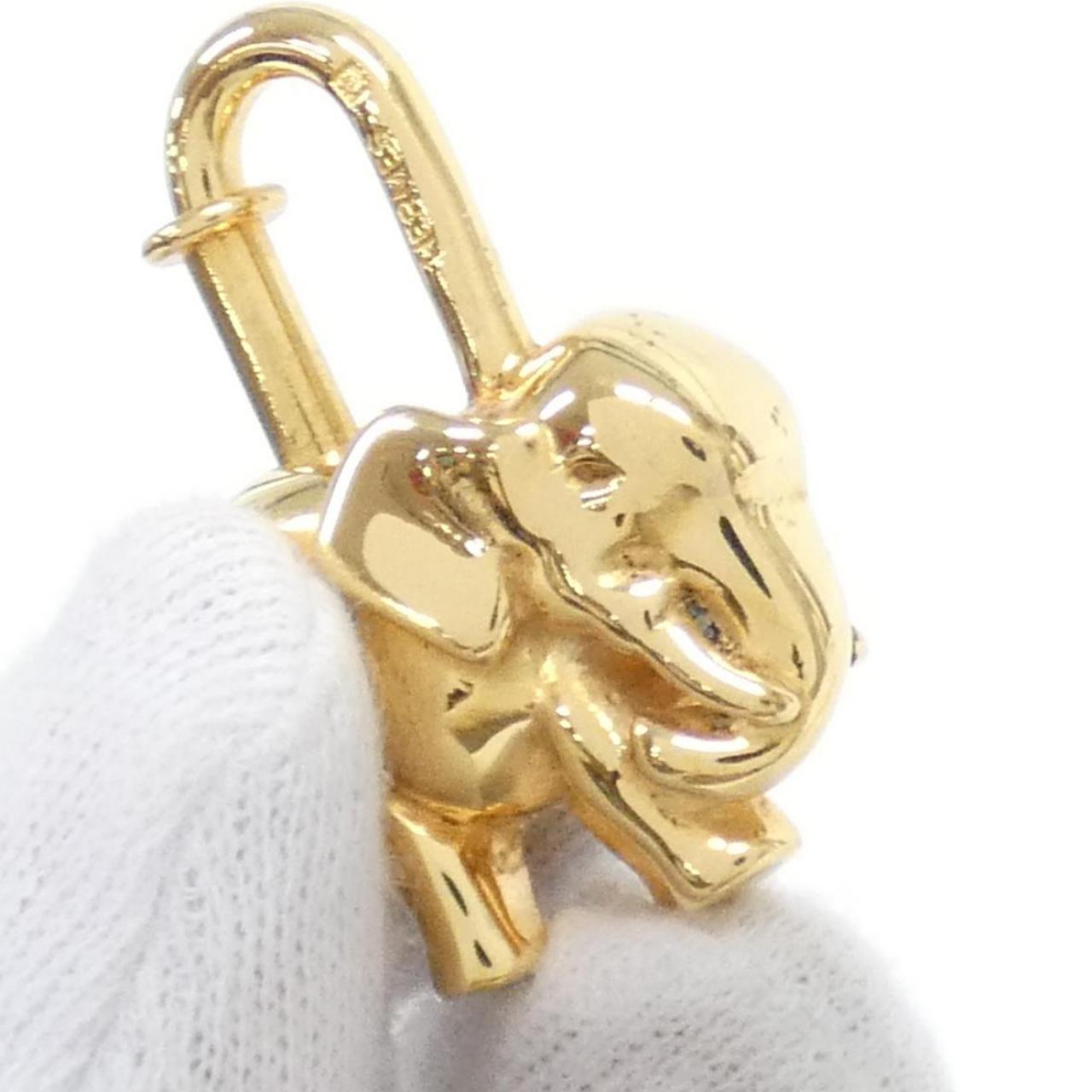 エルメス ELEPHANT カデナ 013248CA キーホルダー
