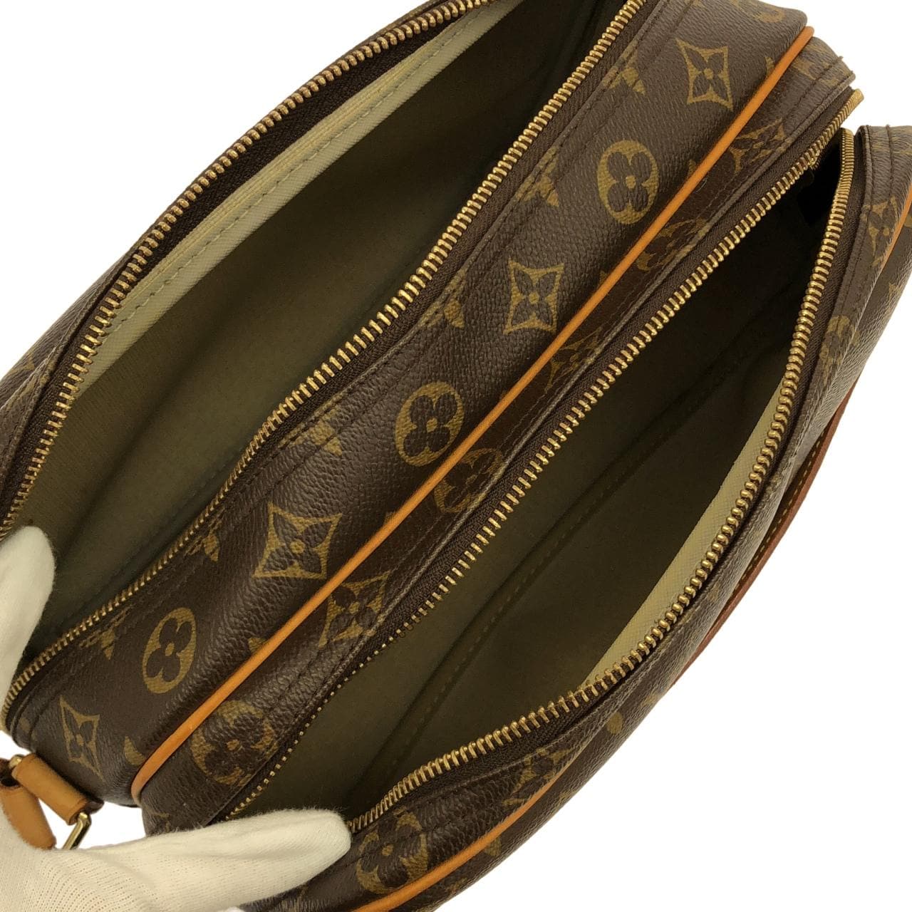 【ヴィンテージ】ルイヴィトン モノグラム リポーター 28cm M45254 ショルダーバッグ