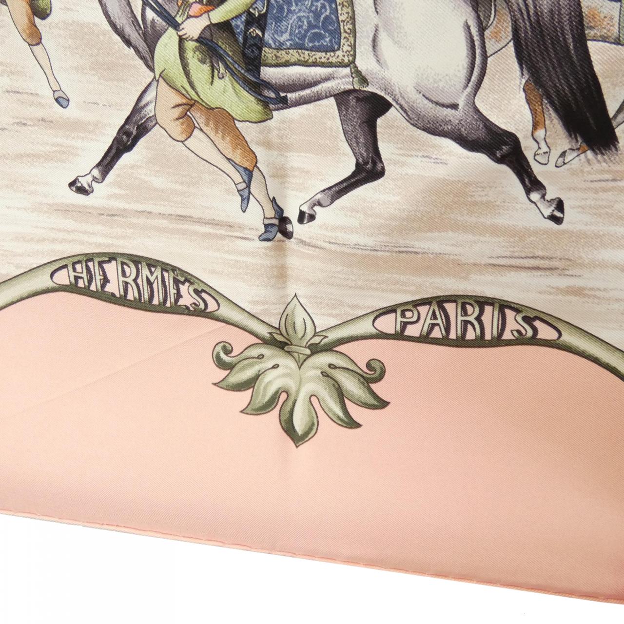 エルメス LES CHEVAUX DES MOGHOLS カレ スカーフ