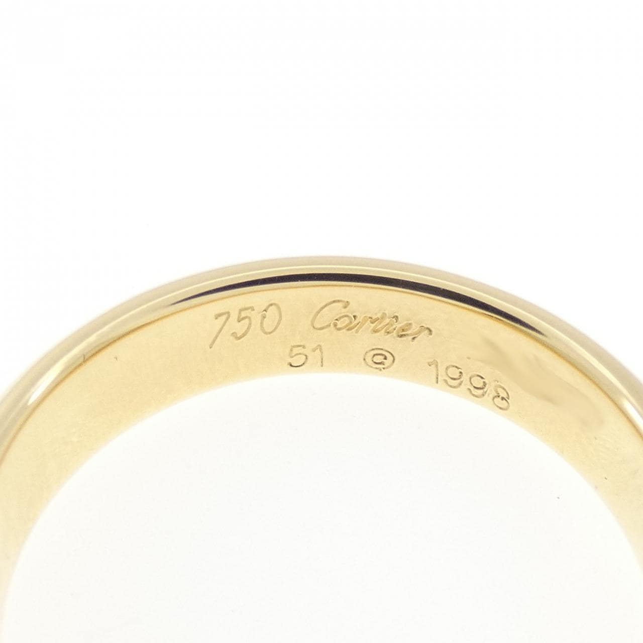 カルティエ スリーカラーウェディング リング