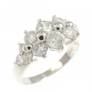 PT900 ダイヤモンド リング 1.06CT