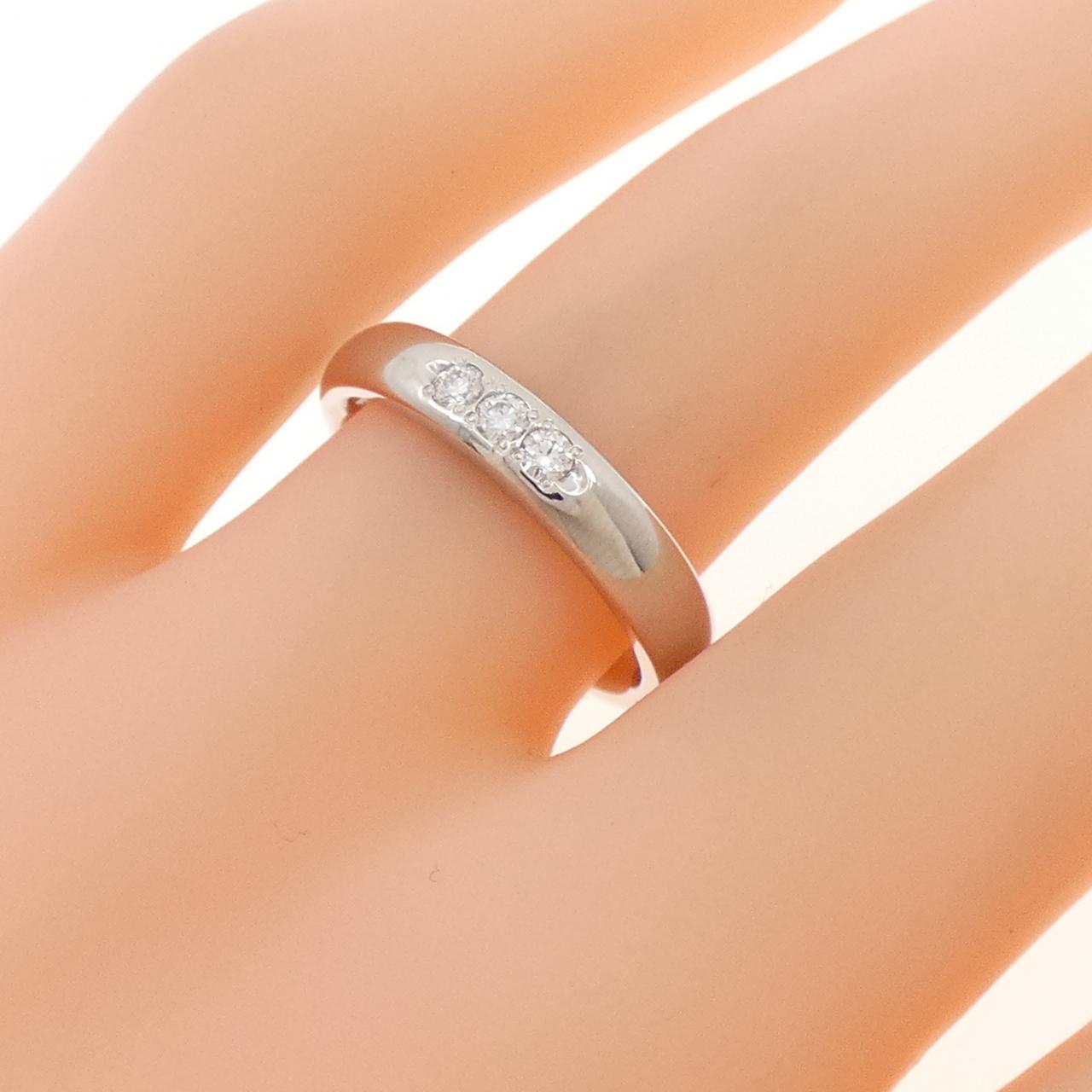 PT950 ダイヤモンド リング 0.09CT