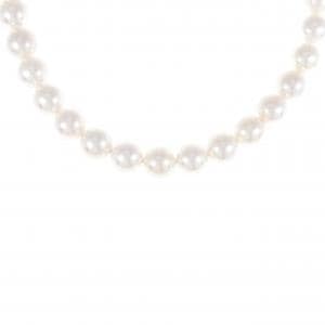 [BRAND NEW] Silver Clasp Akoya Pearl Necklace 8-8.5mm