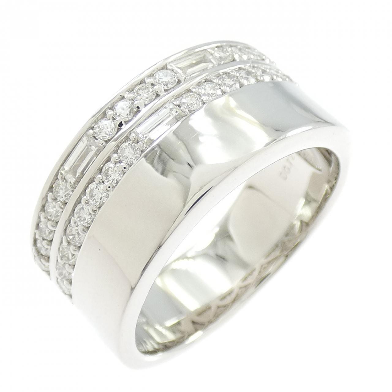 【新品】PT950 ダイヤモンド リング 0.72CT