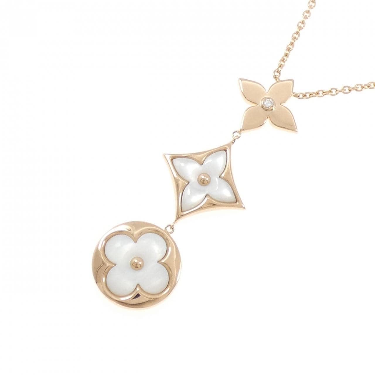 ルイヴィトン クラヴァット ブロッサム ナクレ ネックレス