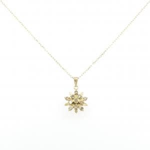 K18YG ダイヤモンド ネックレス 0.3CT