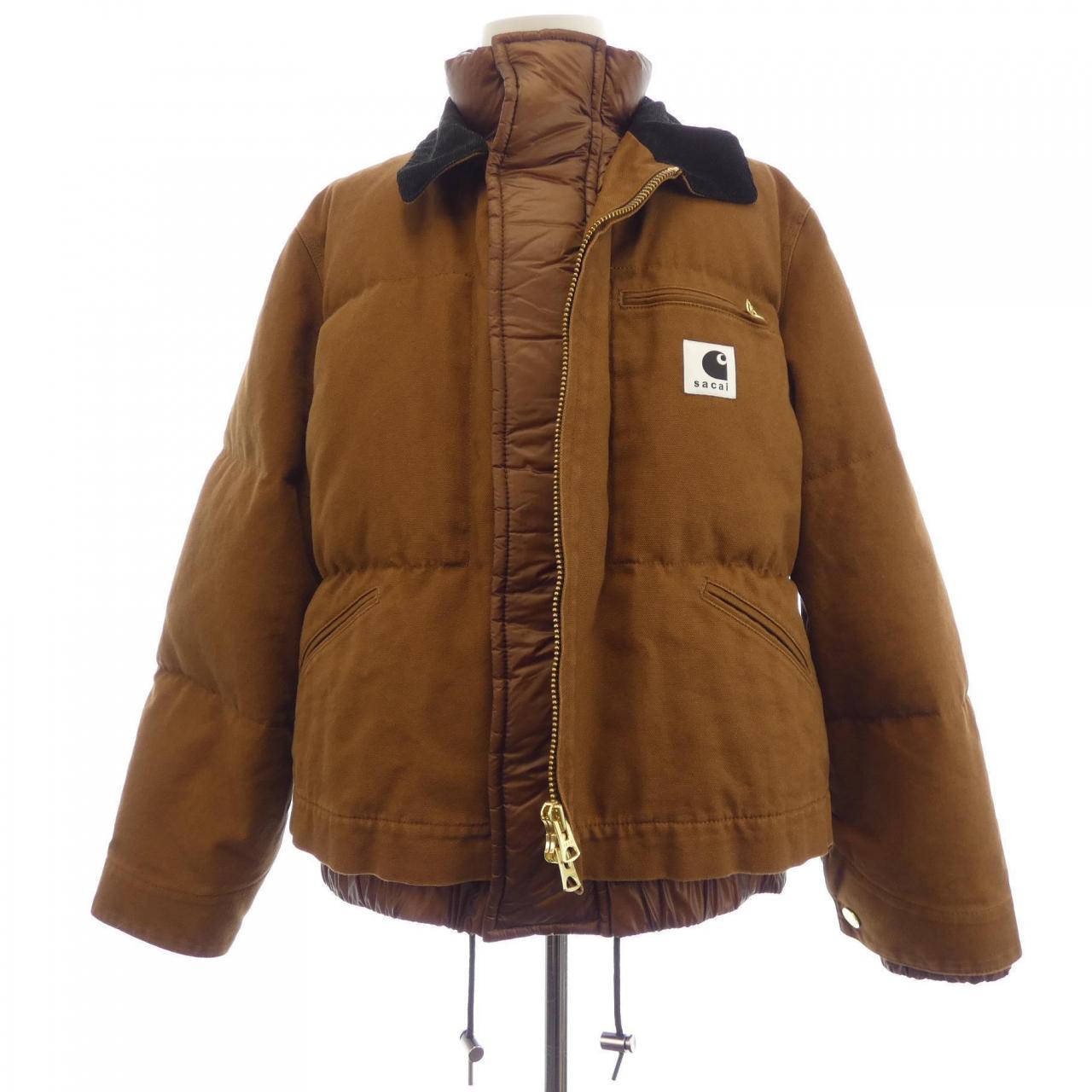 サカイ SACAI Carhartt WIP Washed Duck Puffer JK 25-03858M ダウンジャケット