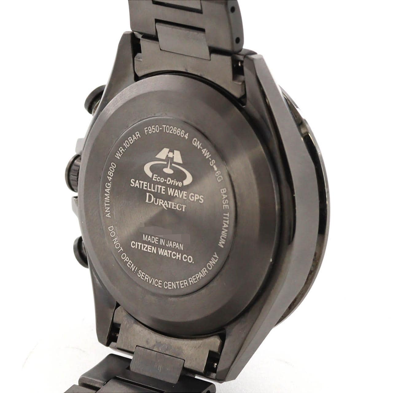 シチズン アテッサ サテライトウエーブGPS 電波時計 F950-T026664/CC4014-62E TI ソーラークォーツ