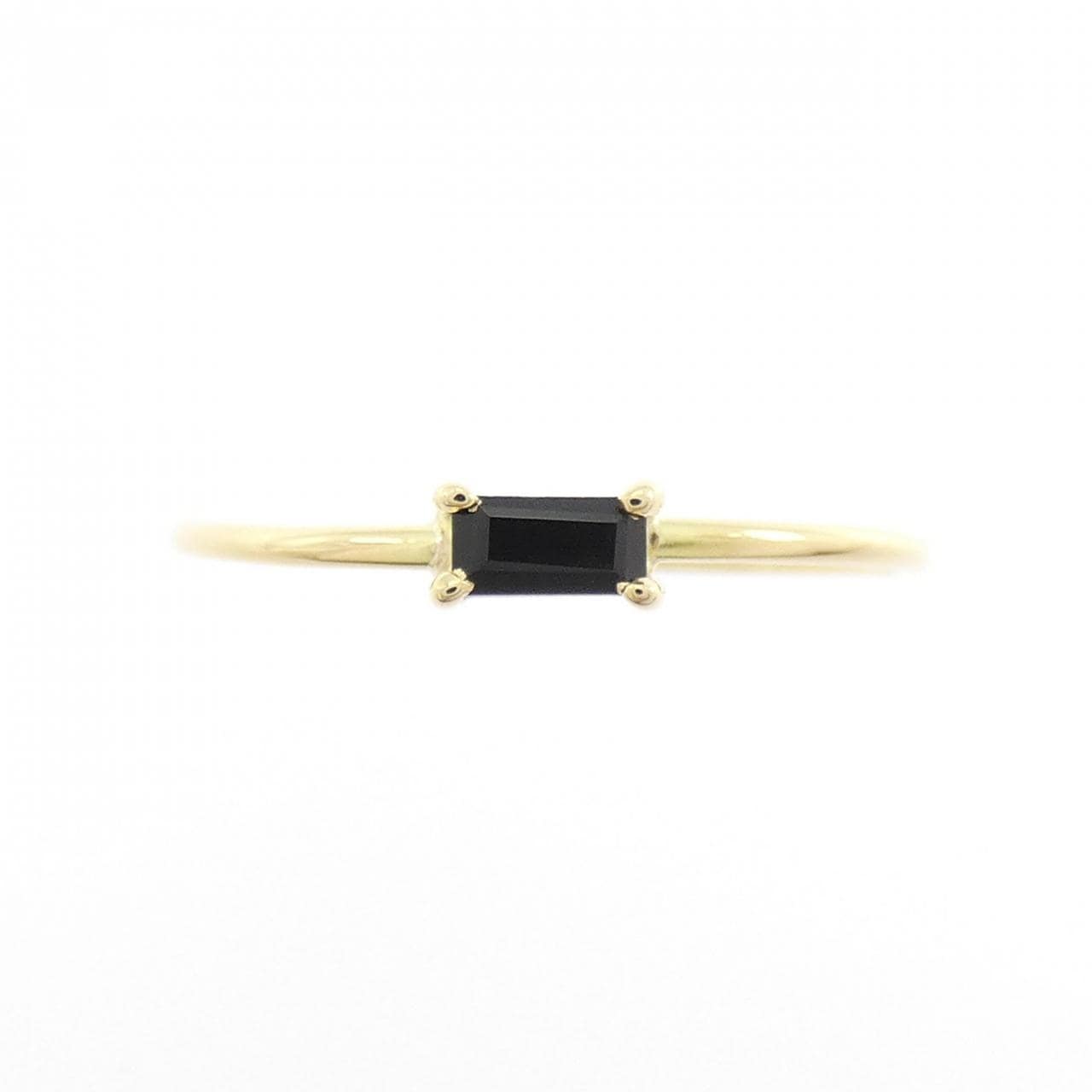 K18YG オニキス リング