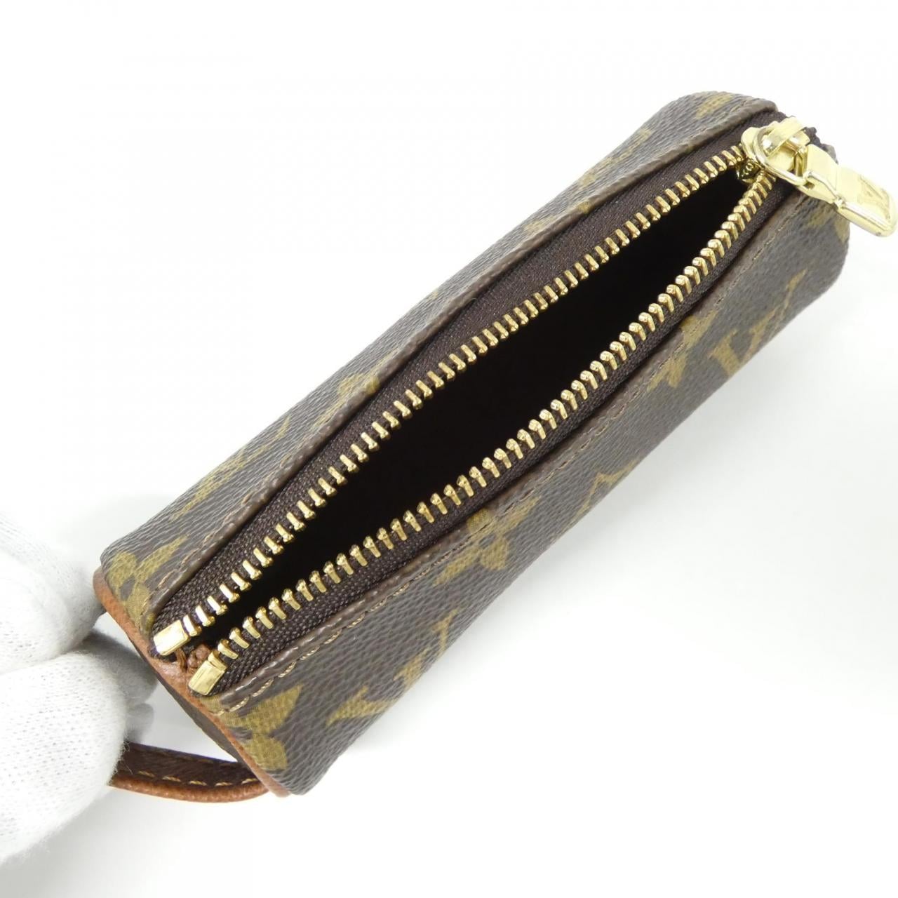 ルイヴィトン モノグラム エテュイ トロア ボール ゴルフ M58249 ゴルフボールケース