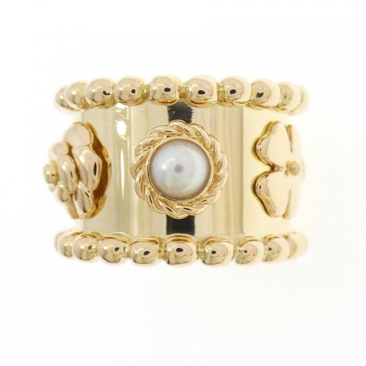 【ヴィンテージ】シャネル スリーシンボルズ リング