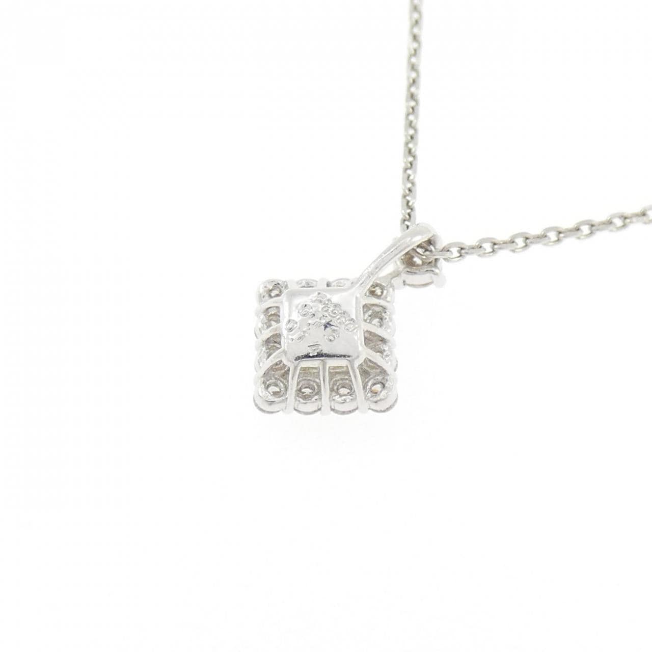 【新品】PT900/PT850 ダイヤモンド ネックレス 0.16CT